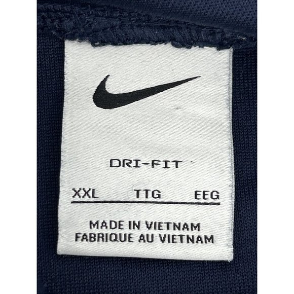 Villanova Wildcats Sweatshirt Men's XXL Blue Nike Long Sleeve Hoodie Fleece - Picture 4 of 11